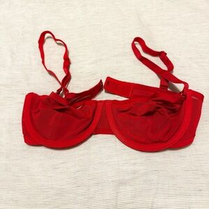 32D CUUP Balconette Classic True Red Lipstick